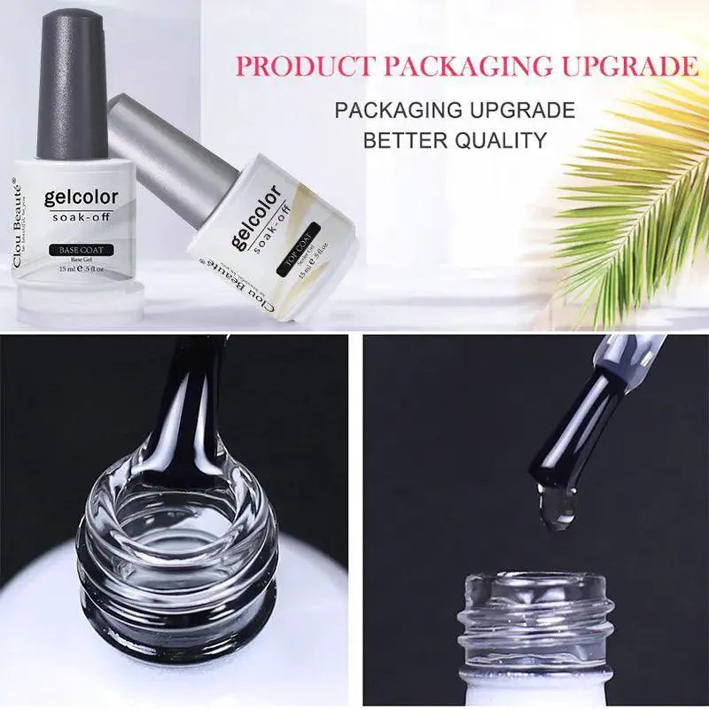 Clou Beaute Gel Polish Set for Professional Manicures