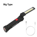 COB LED Flashlight: Versatile Camping Torch and Work Light