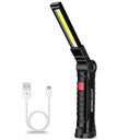 COB LED Work Light Versatile Camping Torch USB Recharge