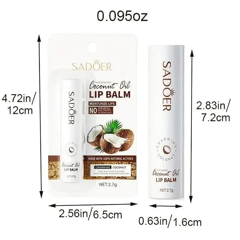 Coconut Lip Balm Intense Hydration For Soft Lips Nourishment