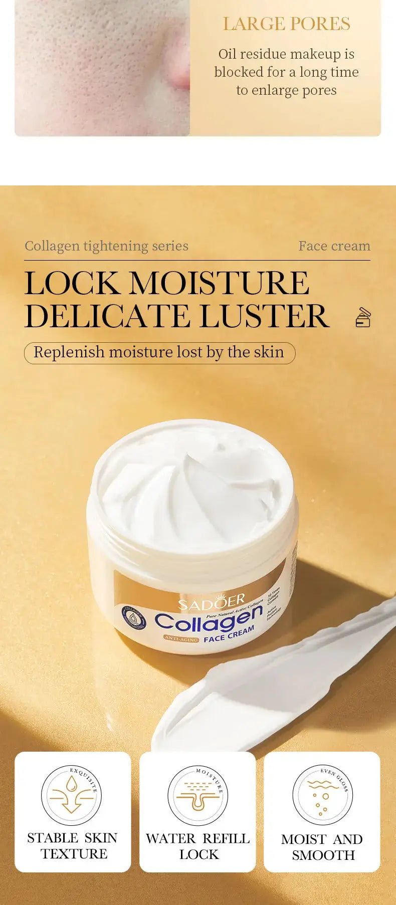 Collagen Face Cream for Women Hydration — product view 8
