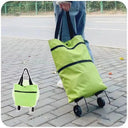Compact Folding Cart for Smart Home Use