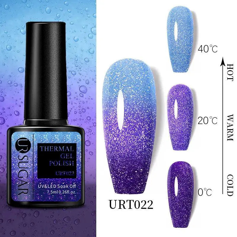 Color Changing Glitter Gel Polish Set Mesmerizing Effects
