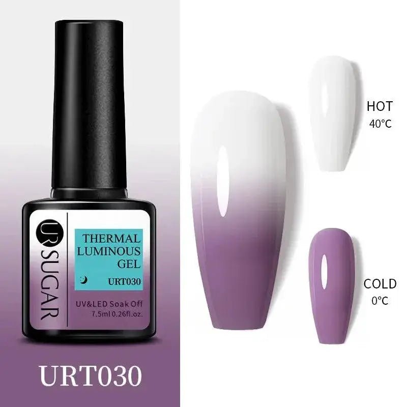 Color Changing Glitter Gel Polish Set Mesmerizing Effects
