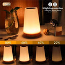 Color Changing Touch Bedside Lamp Remote Controlled Light