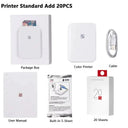 Color Prints Pocket Printer for Travel