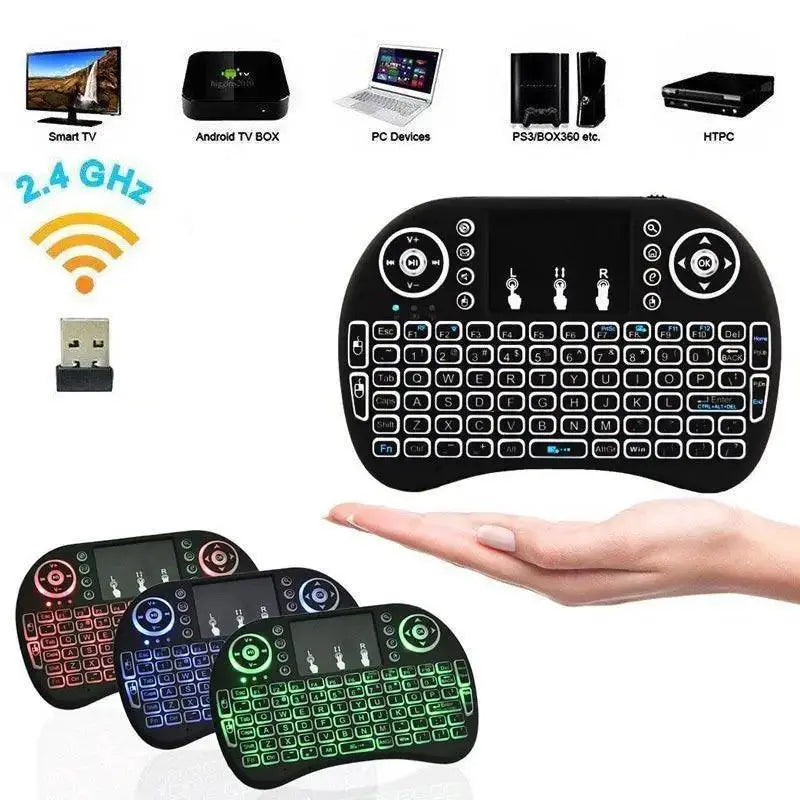 Colorful Backlight Air Mouse Remote For Android TV Box