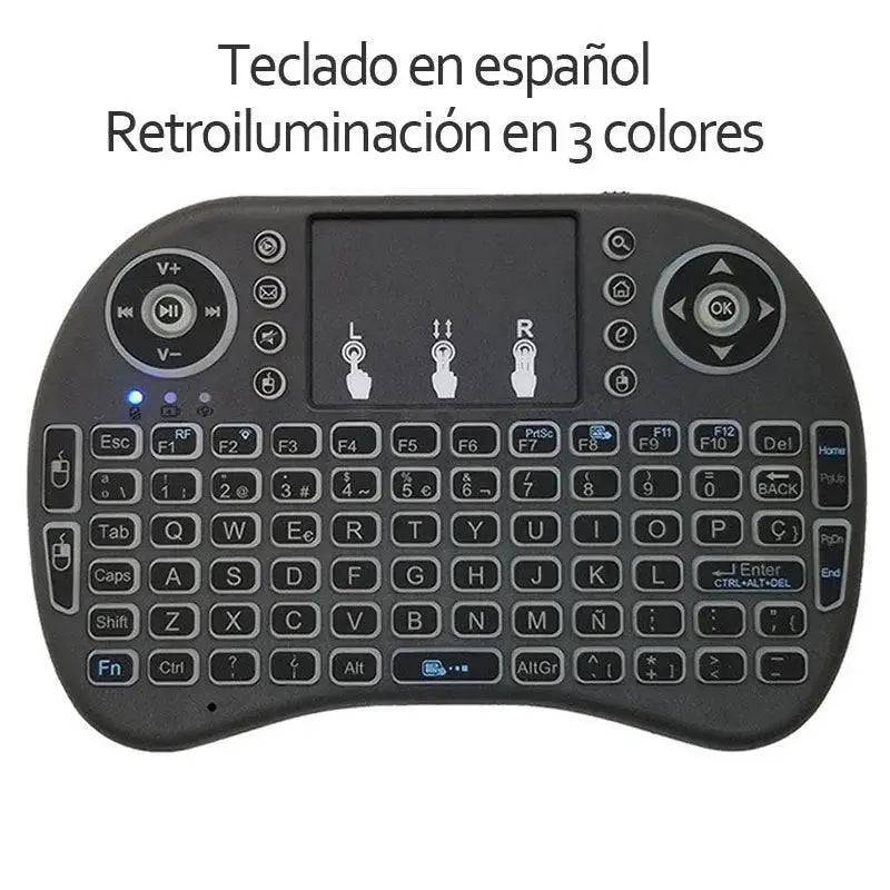 Colorful Backlight Air Mouse Remote For Android TV Box