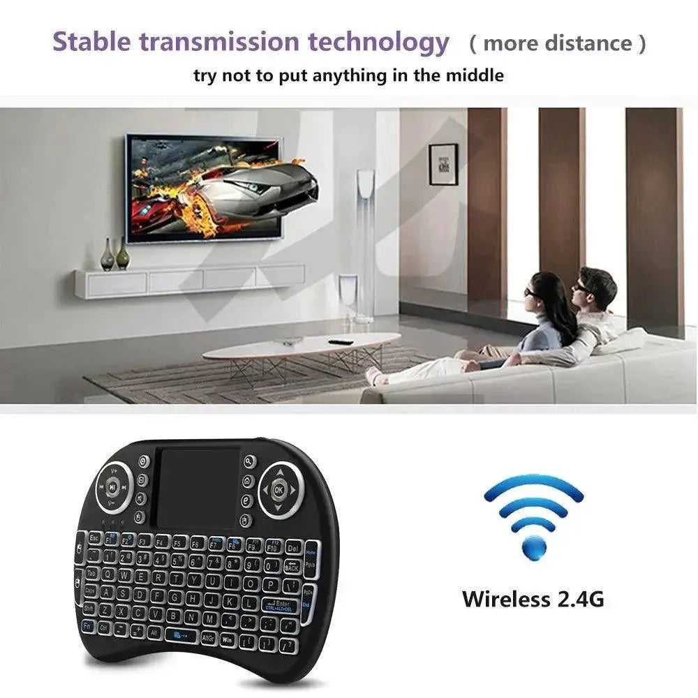 Colorful Backlight Air Mouse Remote For Android TV Box