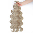 Colorful Body Wave Hair Bundles Vibrant Blonde Extensions