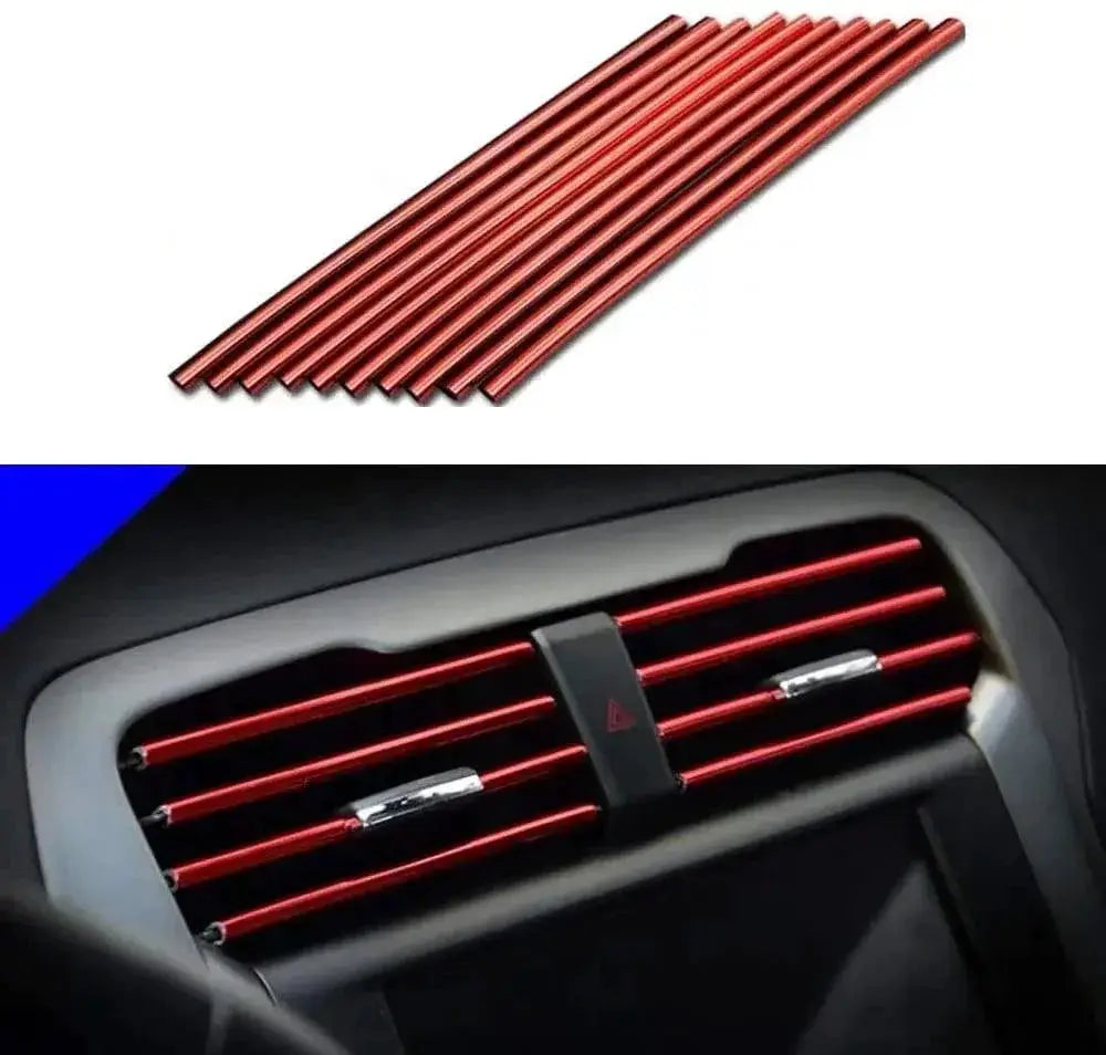 Colorful Car Vent Trim Strips Enhance Your Car Interior