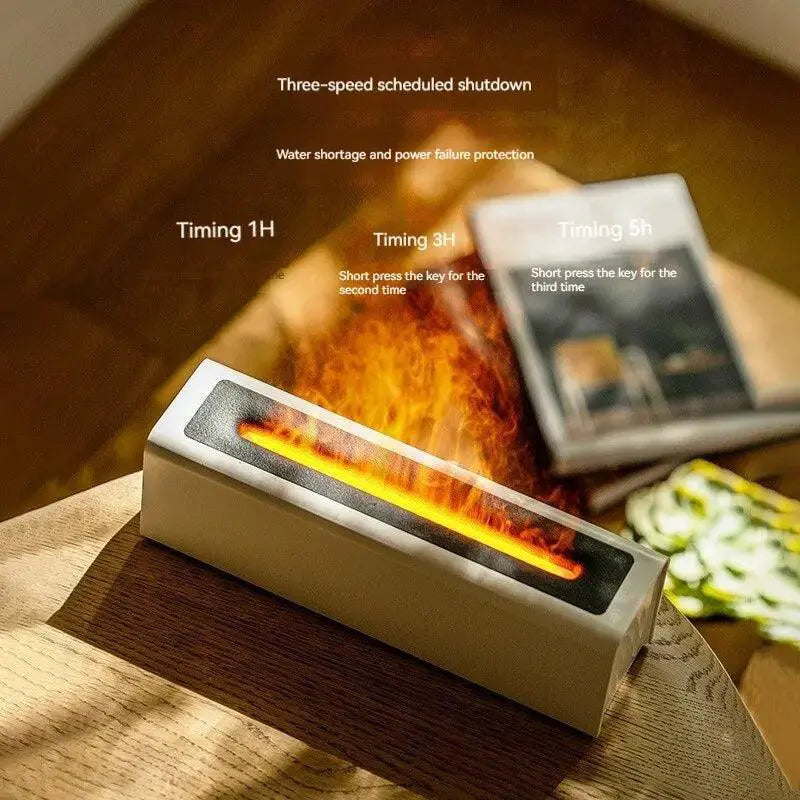 Colorful Flame USB Aromatherapy Diffuser for Relaxation