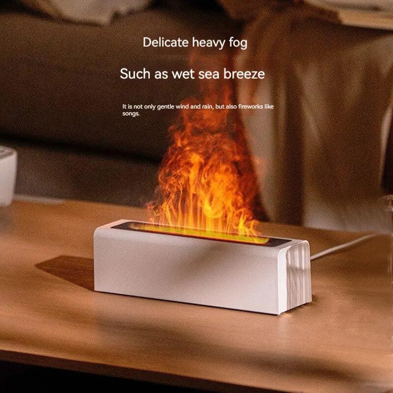 Colorful Flame USB Aromatherapy Diffuser for Relaxation