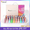 Colorful Gel Nail Polish Kit: HEMA-Free Vibrant Formula