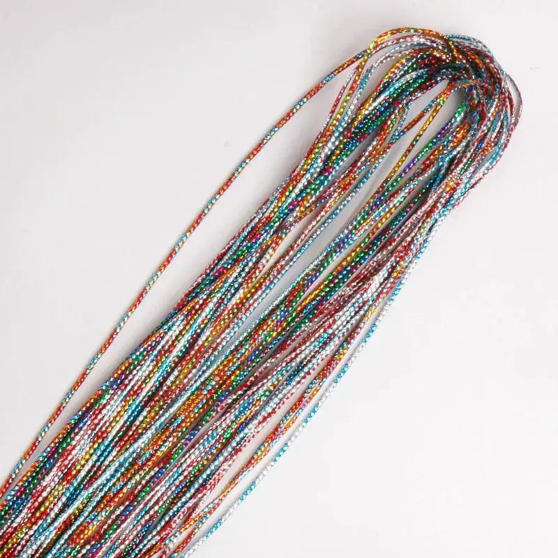Colorful Hair Braids Bundle 90cm Vibrant Strands For Styling