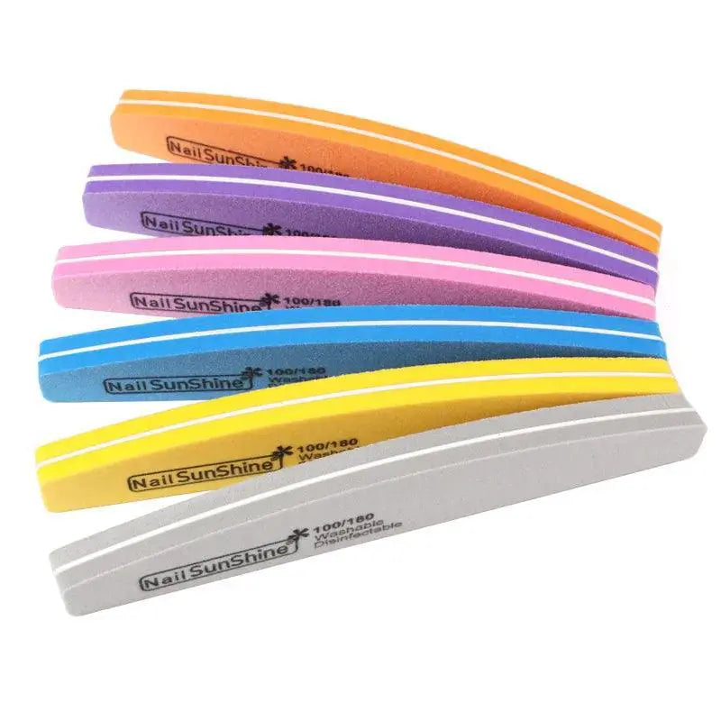 Colorful Nail Buffing Kit For Vibrant Home Manicures