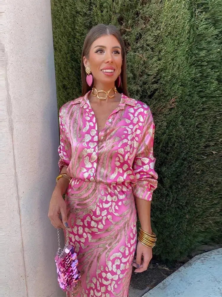 Colorful Patchwork Midi Dress Stand Out In Elegant Style