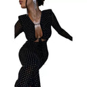 Sequin Maxi Dress for Women Evening Glam