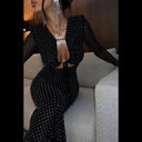 Sequin Maxi Dress for Women Evening Glam