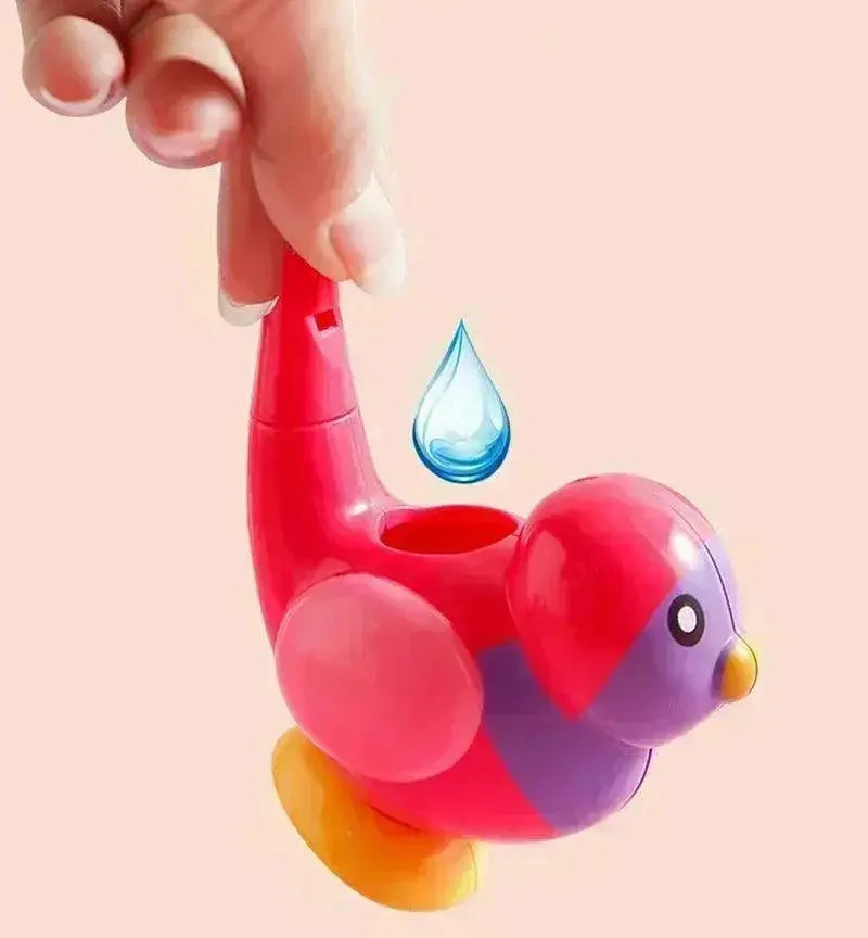 Coloured Drawing Water Bird Whistle Musical Toy For Kids
