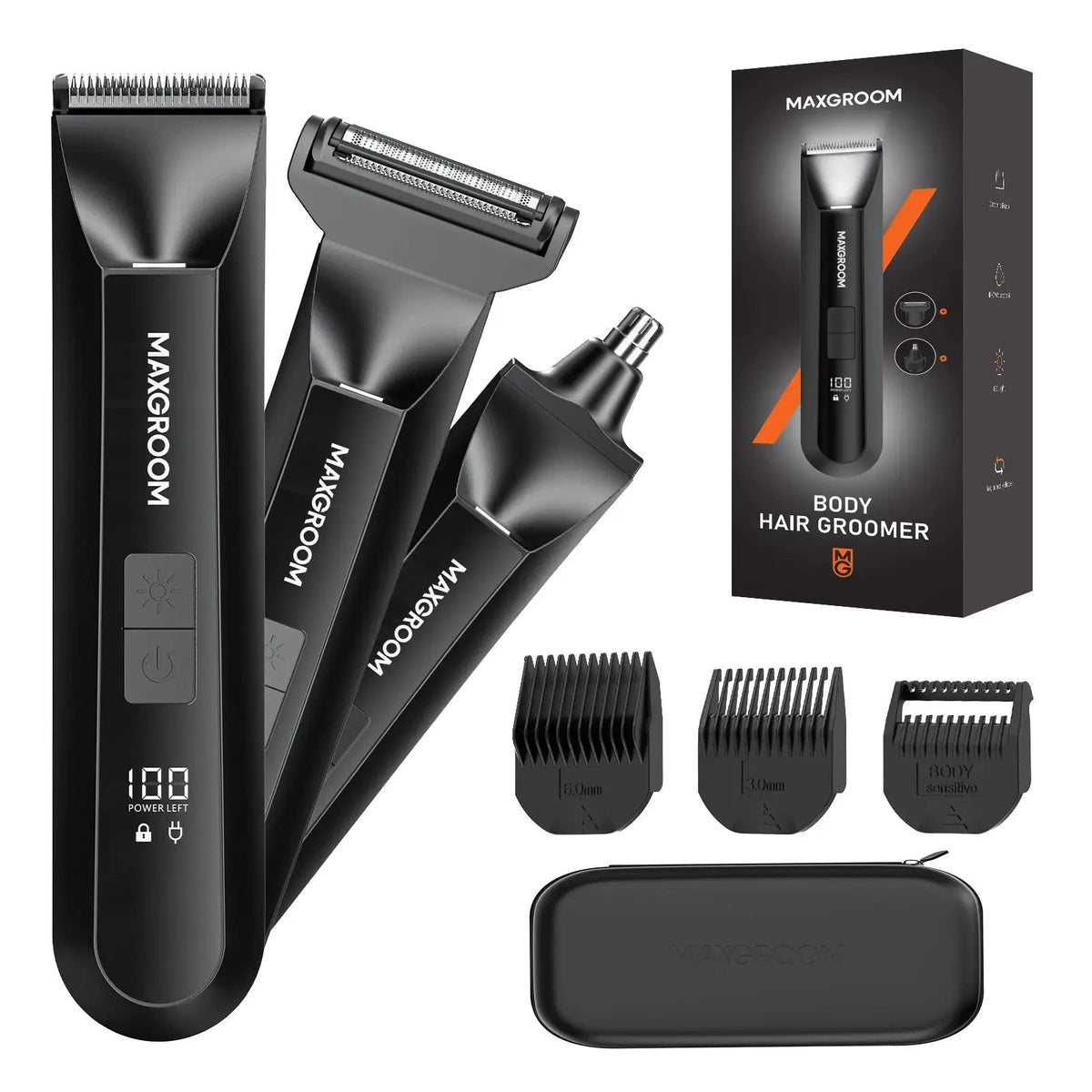 Comfortable Body Hair Trimmer for Men — product view 20