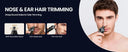Comfortable Body Hair Trimmer for Men