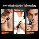 Comfortable Body Hair Trimmer for Men