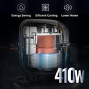 VEVOR 40KG 50KG 60KG 68KG 24H Commercial Ice Maker Machine