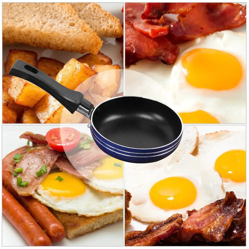 Compact 16cm Nonstick Frying Pan for Eggs and Vegetables