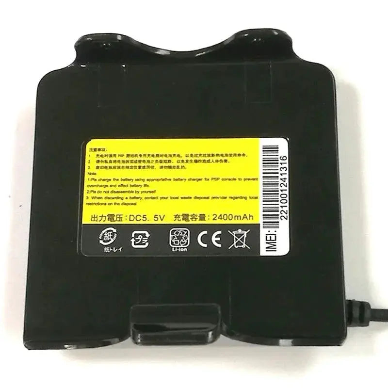 Compact 2400mAh Power Bank For Sony PSP 2000 3000 Console
