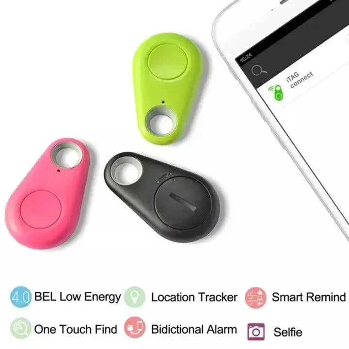 Compact Bluetooth Mini GPS Tracker for Pets and Kids