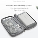 Compact Electronics Organizer Bag for Travel Oxford Cloth