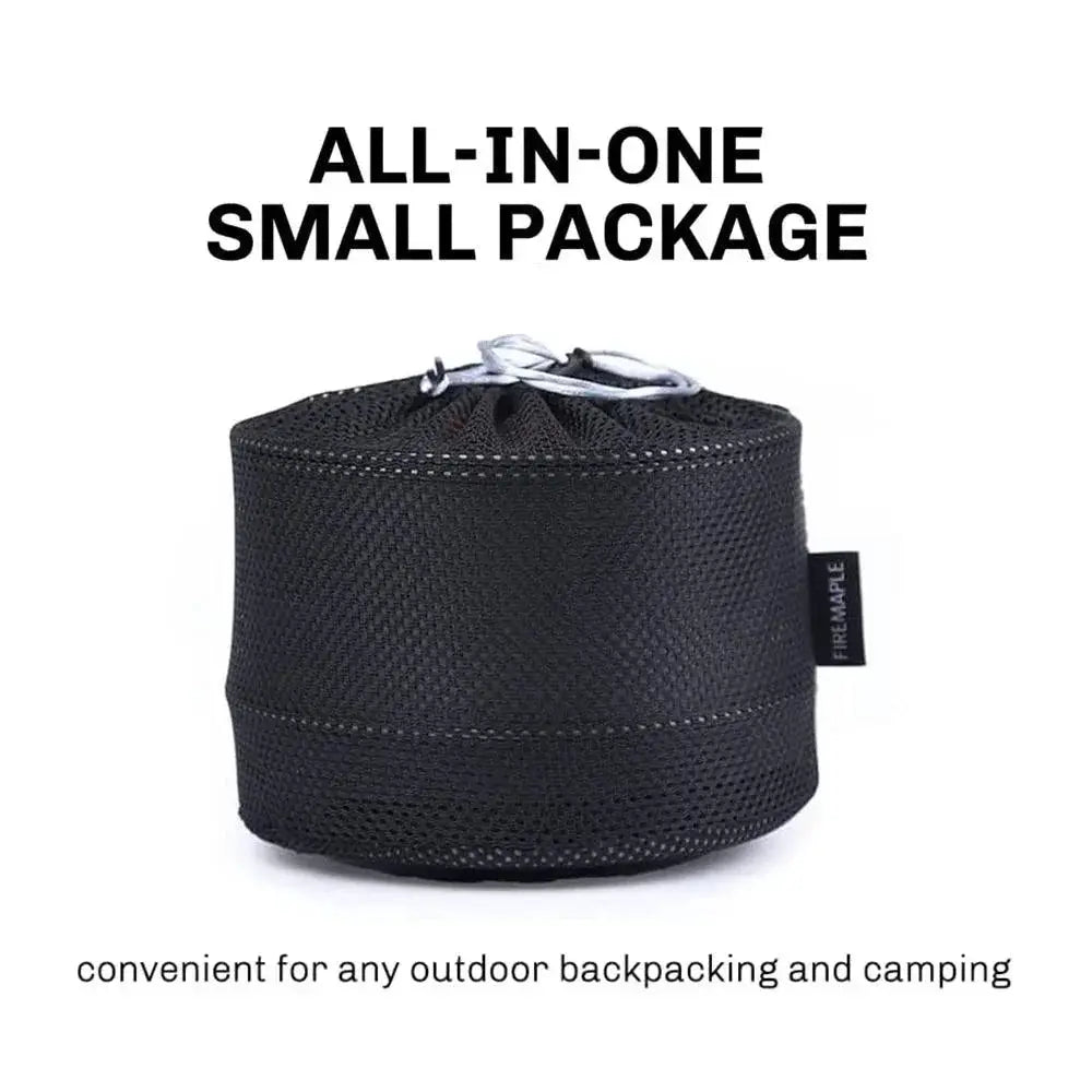 Compact Fire Maple Camping Cookware Set With Heat Exchanger