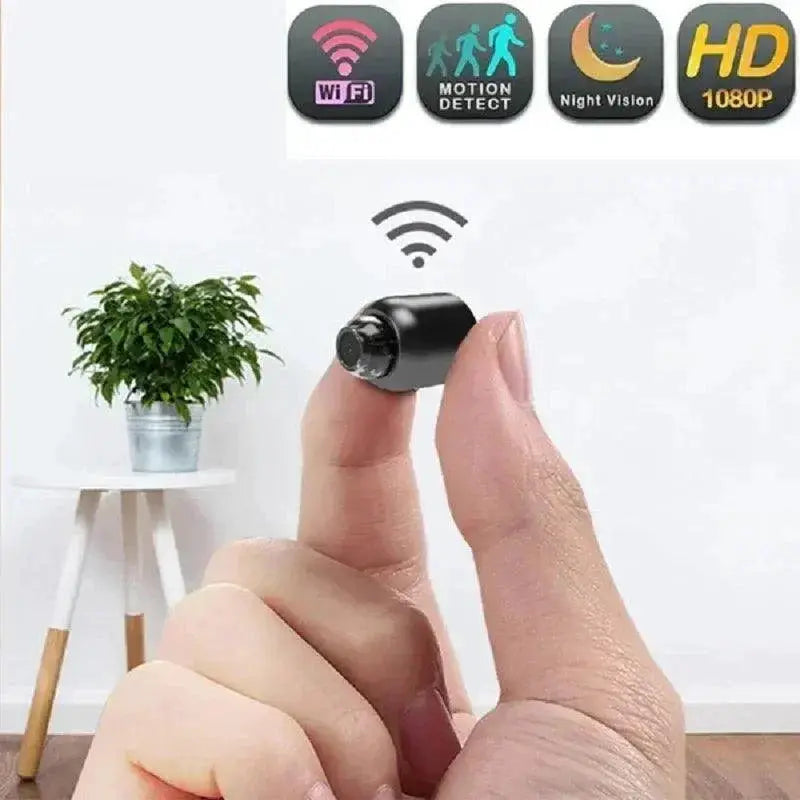 Compact HD WiFi Security Camera With Night Vision Audio
