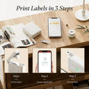 Compact Label Printer for On The Go