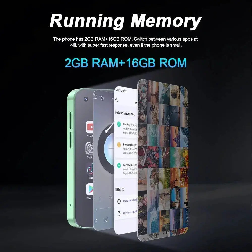Compact Servo King5000 Mini Smartphone 3G Dual SIM 16GB