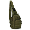 Compact Tactical Sling Backpack - Waterproof Oxford Bag