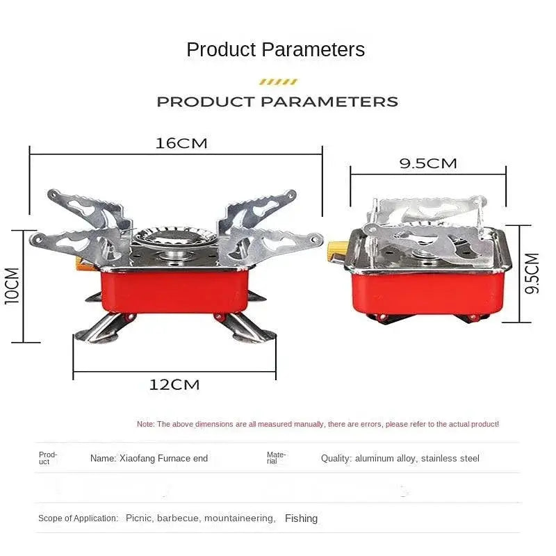 Compact Windproof Camping Gas Stove Portable Mini Burner