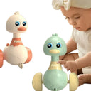 Baby Duck Toy Battery Free Press and Go