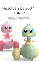 Baby Duck Toy Battery Free Press and Go