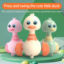 Baby Duck Toy Battery Free Press and Go