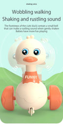 Baby Duck Toy Battery Free Press and Go