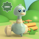 Baby Duck Toy Battery Free Press and Go