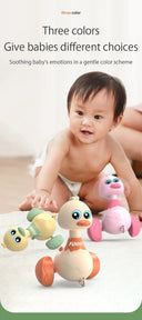 Baby Duck Toy Battery Free Press and Go