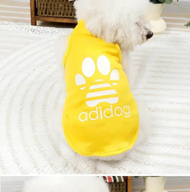 Cool Summer Dog Vest For Small Breeds Thin T Shirt
