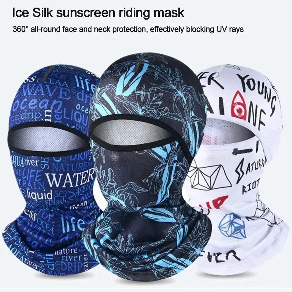 Cooling Face Mask for Summer Cycling