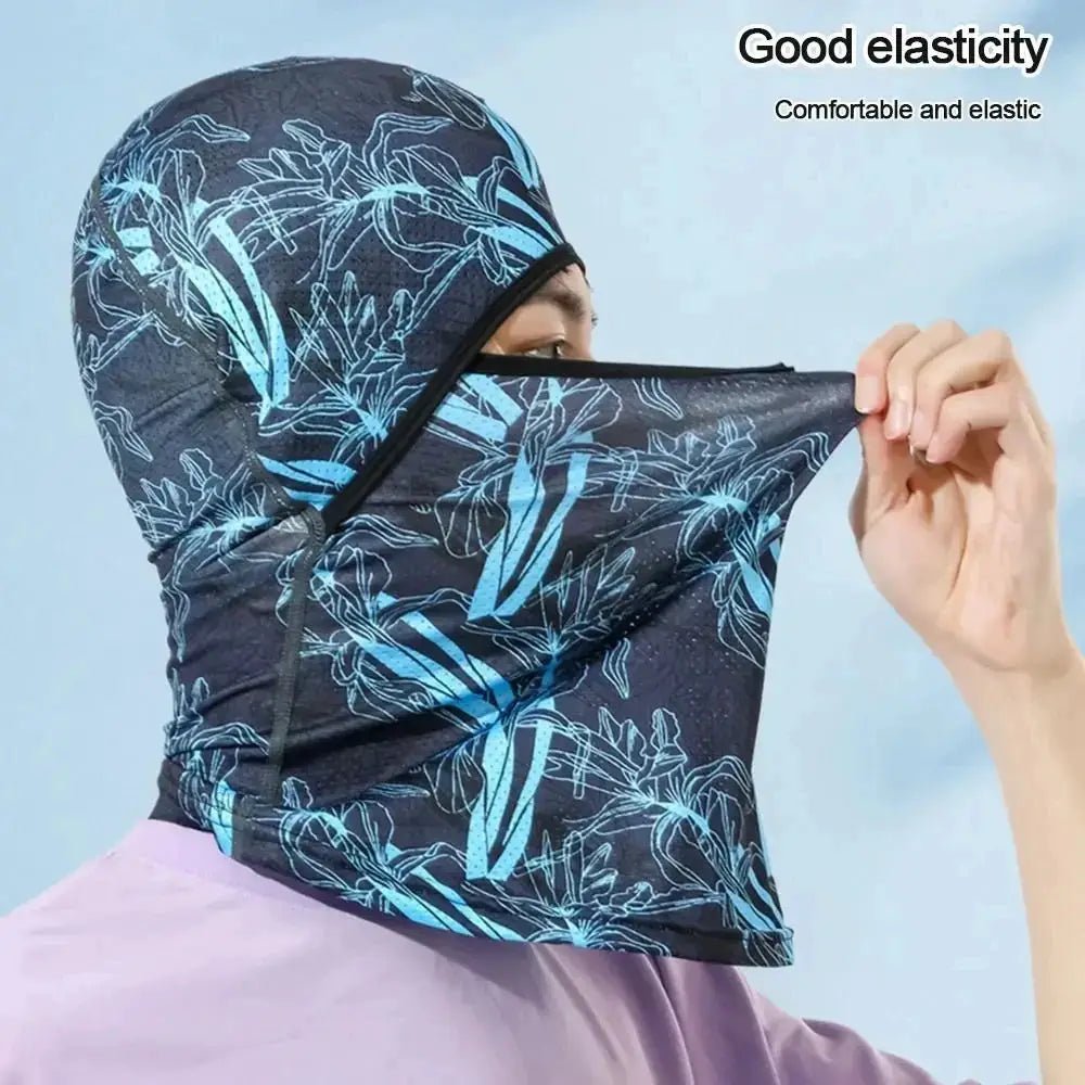 Cooling Face Mask for Summer Cycling
