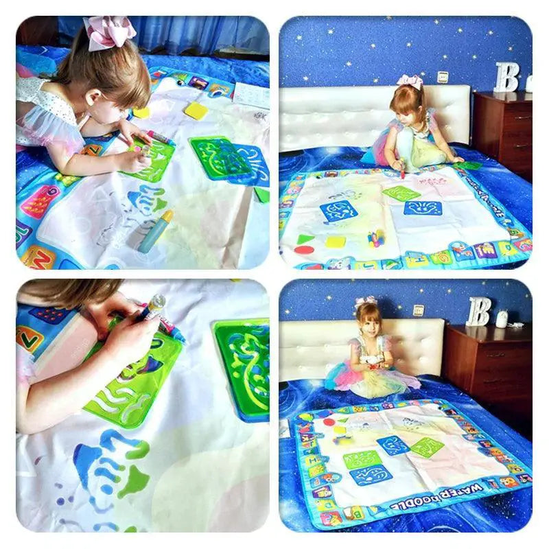 Coolplay Water Drawing Mat For Kids Non Toxic Doodle Fun