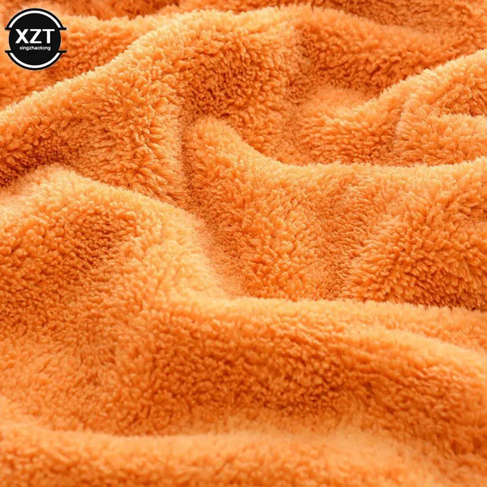 Coral Velvet Hand Towel Microfiber Cloth Soft Absorbent
