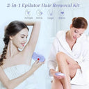 Cordless 4in1 Epilator Kit for Women
